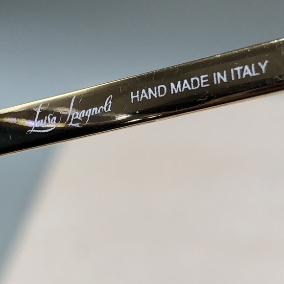 Luisa Spagnoli designer sunglasses, oversized, handmade in Italy 2705 0002